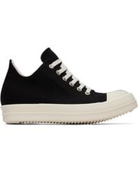 Rick Owens - 'So Cunt' Low Canvas Sneakers - Lyst