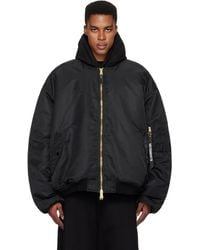 Vetements - Alpha Industries Edition Double Zip Reversible Bomber Jacket - Lyst