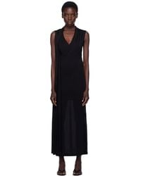 TOTEME - Overlapped Scarf Maxi Dress - Lyst