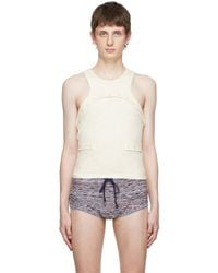Eckhaus Latta - Off- Undone Tank Top - Lyst