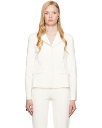 High Sport - Ssense Exclusive Bridal Capsule Nsfw Lola Blazer - Lyst
