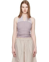 Baserange - Nehru Halter Top - Lyst