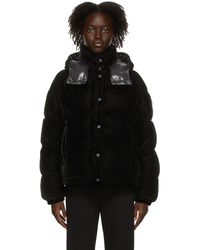 Moncler Pink Velvet Down Cercis Jacket 