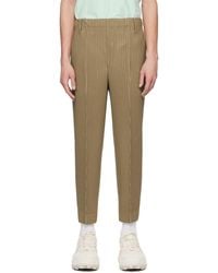 Homme Plissé Issey Miyake - Homme Plissé Issey Miyake Compleat Trousers - Lyst