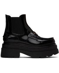 Alexander Wang - レザー Carter プラットフォーム ローファー ブーツ - Lyst