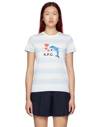 A.P.C. T-shirts for Women - Up to 60% off at Lyst.com