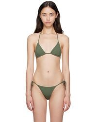 Matteau - String Triangle Bikini Top - Lyst