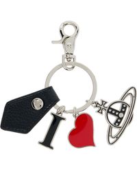 Vivienne Westwood - ブラック 'I Love Orb' キーホルダー - Lyst