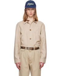 Polo Ralph Lauren - Linen Herringbone Utility Jacket - Lyst