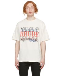 Rhude Off- Stamp T-shirt - Multicolour