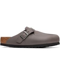 Birkenstock - Regular Boston Soft Footbed Oiled Leather Loafers - Lyst