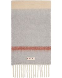 Marni - Striped Alpaca Scarf - Lyst
