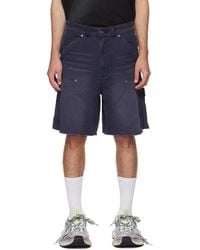 we11done - Faded Cargo Shorts - Lyst