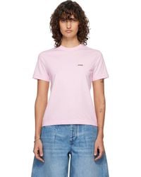 Jacquemus - 'The Gros Grain Short-Sleeve' T-Shirt - Lyst