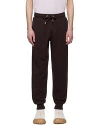 Ami Paris - Pantalon De Survêtement Bourgogne À Logo Ami De Cœur - Lyst
