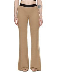 Palm Angels - Taupe Stripe Lounge Pants - Lyst
