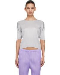 Pleats Please Issey Miyake - Monthly Colors April T-Shirt - Lyst