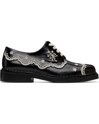 Simone Rocha - Floral Lace Brogue Derbys - Lyst