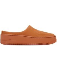 Nike - Orange Air Force 1 Lover Xx Loafers - Lyst