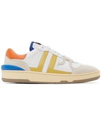 sneakers white yellow