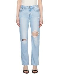 Levi's - Blue Middy Straight Jeans - Lyst