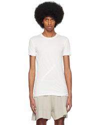 Rick Owens - Off-white Double T-shirt - Lyst