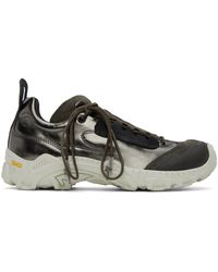 Our Legacy - Gray & Silver Gabe Sneakers - Lyst