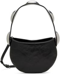 Alexander Wang - Black Dome Crackle Leather Multi Carry Bag - Lyst