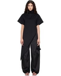 Alaïa - Triangle Cotton Jersey T-Shirt - Lyst