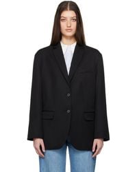 Anine Bing - Veston Quinn Noir - Lyst