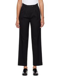 DUNST - Semi-Wide Trousers - Lyst