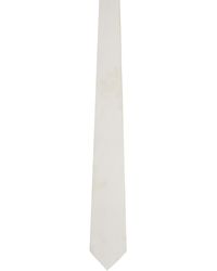 Our Legacy - Off- Embroidered Tie - Lyst