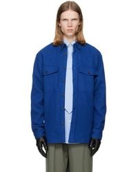 Dries Van Noten - Wool Overshirt - Lyst