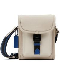 COACH オフホワイト Charter North/south メッセンジャーバッグ - マルチカラー