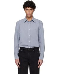 A.P.C. - Embroidered Overshirt - Lyst