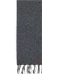 Ami Paris - Wool Ami De Coeur Scarf - Lyst