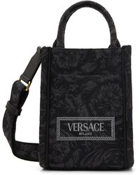 Versace - Barocco Athena Mini Tote - Lyst