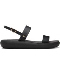 Ancient Greek Sandals - Sandales clio comfort noires - Lyst