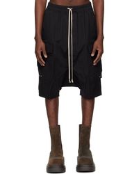 Rick Owens - Temple Cargo Pod Shorts - Lyst