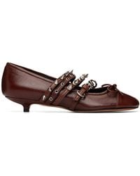 Abra - Kitten Spike Ballerina Heels - Lyst