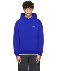 Dime - ブルー Classic Small Logo フーディ - Lyst