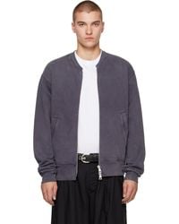 Our Legacy - Blouson Rift Gris À Glissière - Lyst