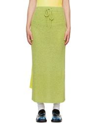 The Elder Statesman - Selerino Net Midi Skirt - Lyst