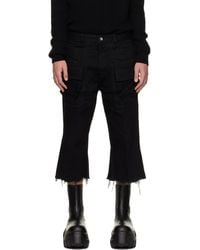 Rick Owens - Tower Bolan Cutoff Cargo Pants - Lyst