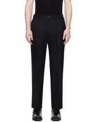 N. Hoolywood - Wide Tape Trousers - Lyst