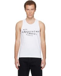Givenchy - Stamp Print Tank Top - Lyst