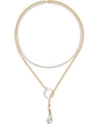 Bottega Veneta - Drop Chain Necklace - Lyst