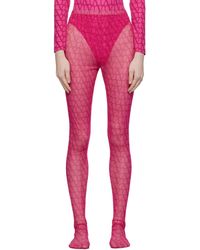 Valentino - Toile Iconographe Tights - Lyst