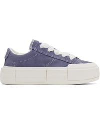 Converse - Suede Platform Low-Top Sneakers - Lyst