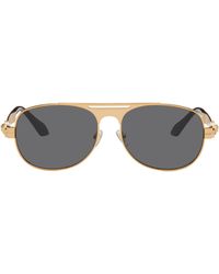 Versace - Clarck Pilot Sunglasses - Lyst